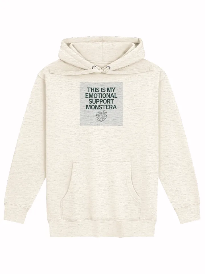 This Is My Emotional Support Monstera hoodie